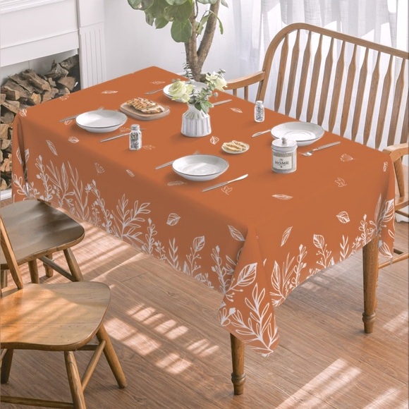 Fall Themed Tablecloth - Picture 2 of 7